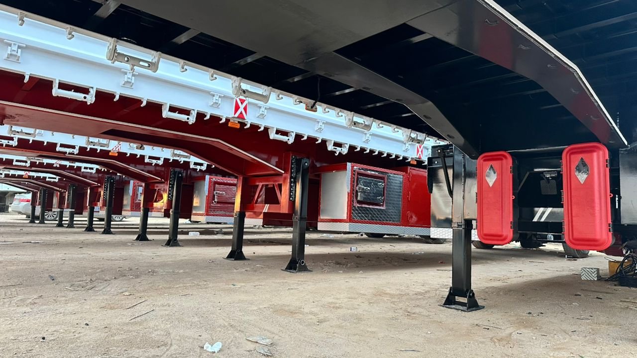 ورشة تصنيع المقطورات - شركة أرياف المتوسط